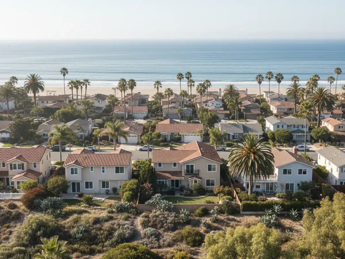 Coastal San Diego County neighborhood near Pacific Beach