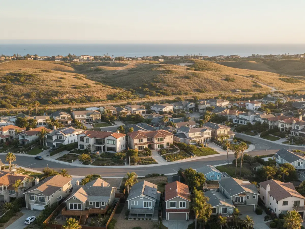 North Coastal San Diego County neighborhood near Oceanside